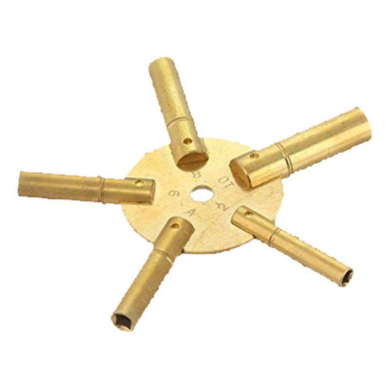 Brass Blessing Clock Winding Key - 5024 - Image 4
